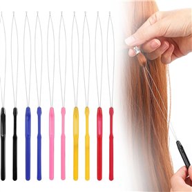 10 Pcs Cheveux Extension Loop Filet