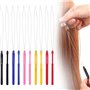 10 Pcs Cheveux Extension Loop Filet