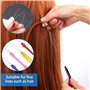 10 Pcs Cheveux Extension Loop Filet, Outil de Traction pour Extensions de Cheveux, Micro Outil de Traction pour Cheveux, Outils 