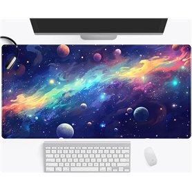 Cute Galaxies Sous-main de bureau esthétique