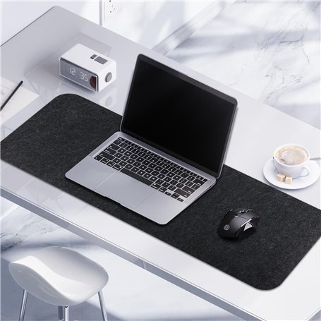 Wenrescry Tapis de Souris Gamer 80x40 - Feutre Confortable Antidérapant et Imperméable