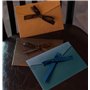 Carte Cadeau Papier Kraft Enveloppe, 20 Pièces Rétro Papier Kraft Enveloppe, Rétro Enveloppe Avec Ruban, Kraft Enveloppe Rubans,