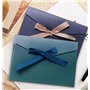 Carte Cadeau Papier Kraft Enveloppe, 20 Pièces Rétro Papier Kraft Enveloppe, Rétro Enveloppe Avec Ruban, Kraft Enveloppe Rubans,