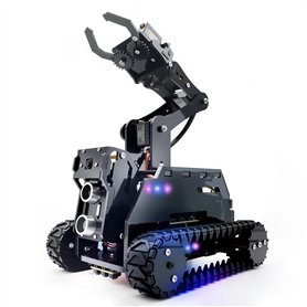 Adeept RaspTank Kit de Voiture Robot Intelligent sans Fil WiFi pour Raspberry Pi 4/3 modèle B+/B
