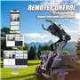 Adeept RaspTank Kit de Voiture Robot Intelligent sans Fil WiFi pour Raspberry Pi 4/3 modèle B+/B, Robot Suivi de réservoir avec 