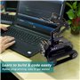 Adeept RaspTank Kit de Voiture Robot Intelligent sans Fil WiFi pour Raspberry Pi 4/3 modèle B+/B, Robot Suivi de réservoir avec 
