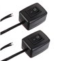 EPLZON 12V SPST Interrupteur à Bascule ON-OFF Forme de Goutte d'eau Interrupteur pour éclairage de voiture interrupteur d'alimen