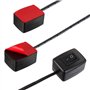 EPLZON 12V SPST Interrupteur à Bascule ON-OFF Forme de Goutte d'eau Interrupteur pour éclairage de voiture interrupteur d'alimen