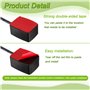 EPLZON 12V SPST Interrupteur à Bascule ON-OFF Forme de Goutte d'eau Interrupteur pour éclairage de voiture interrupteur d'alimen