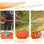 HUAREW Tête de bobine de rechange M10 x 1,25 mm FX-MS152 Tête de coupe débroussailleuse pour débroussailleuse automatique(Orange