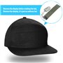 LIOVODE Chapeaux LED avec contrôle par application mobile - Affichage programmé des messages - Casquettes pour homme pour fête d