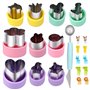 21Pcs Emporte-pièce Légumes