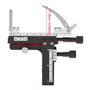 échelle de Curseur Compatible Professionnelle Mobile mécanique d'étape de Microscope X-Y pour Microsope