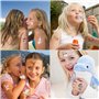 Qpout 48 feuilles Tatouages Temporaires d'animaux pour les enfants, tatouages d'animaux de la jungle du zoo, autocollants de tat