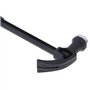 IKAAR Petit marteau arrache-clou avec manche en plastique Noir 18,5 x 7 x 1,7 cm