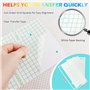 VMUTGA 15 Pièces Vinyle Adhésif Permanent pour Cricut Joy, 14 x 30,5cm Smart Vinyle Adhesif Film de Traceur en Vinyle avec 3 Feu