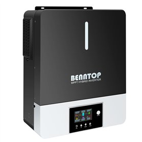 Onduleur Solaire Hybride 5500w 48VDC to 230VAC Pure Sine Off-Grid Wave Inverter with 120A MPPT Solar Controller
