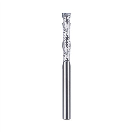 SpeTool Up&Down Fraise Defonceuse 8mm Diamètre de la tige Fraise CNC Fraise a Rainurer HRC55 Fraise Spirale 45mm Longueur de cou
