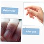 Cuticule à Ongles Fourches, 6 Pcs Cuticules Trimmer Pusher, Double Tête Pousseurs Cuticulaires, Nail Art Fourche, pour Manucure,
