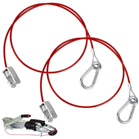 2 Pièces Câble Remorque Rouge