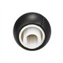Carrfan Pommeau de Levier de Vitesse en Cuir,Transmission Manuelle 6 Vitesses Remplacement pour Peugeot 307 308 3008 407 5008 80