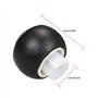 Carrfan Pommeau de Levier de Vitesse en Cuir,Transmission Manuelle 6 Vitesses Remplacement pour Peugeot 307 308 3008 407 5008 80