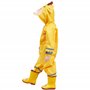 FILOWA Imperméable pour Enfant Fille Veste Manteau Combinaison de Pluie Léger Capuche Poncho Mignon Randonnée Camping Voyage Réu