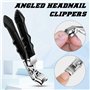 Coupe-Ongles Sérum Acier Inoxydable Sérum Coupe-Ongles Nail Convient Aux Hommes et Femmes Âgés Dans Salons Manucure