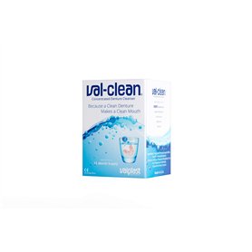 Val-Clean Valplast Lot de 12 sachets de nettoyant dentaire concentré – 1 an d'alimentation pour les dentaires flexibles Valplast