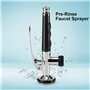 Bec Douchette à de Cuisine pour Lavabo, Robinet de Lavabo Compact en Inoxydable Pommeau de Douche pour Cuisine Industrielle Filt