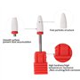 Embout en céramique pour ponceuse à ongles Outil de manucure/pédicure électrique Accessoire pour la dépose du gel à ongles Lime 
