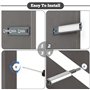 4 Pièces Push to Open Poussoir Porte Placard, Poussoir Porte Placard Push Open Porte, Fermeture Push Open Amortisseur Porte, Pus