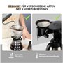 Aieve Filtre à café réutilisable - Taille 4 - En acier inoxydable - Compatible avec les machines à café filtre Philips (HD7546/2