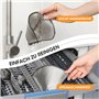 Aieve Filtre à café réutilisable - Taille 4 - En acier inoxydable - Compatible avec les machines à café filtre Philips (HD7546/2
