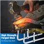 KRETLAW Kit de 4 serre-joints, 300mm (12") serre-joints en acier forgé léger à usage modéré (204 kg) pour soudure et travail du 
