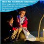 Kopobob Talkie-Walkie Enfants Jeu de Famille Cadeau pour Garçons et Filles Talkie-Walkie Enfants avec Lampe de Poche 16 sous-Can