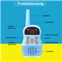 Kopobob Talkie-Walkie Enfants Jeu de Famille Cadeau pour Garçons et Filles Talkie-Walkie Enfants avec Lampe de Poche 16 sous-Can