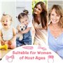 24 Pièces Set de Barrette Cheveux Pinces à Cheveux Elastique Cheveux Fille Nœud, Serre Tête Noeud, Noeud Accessoires pour Cheveu