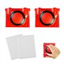 2 Pièces Coupe-Bordure de Peinture Kit