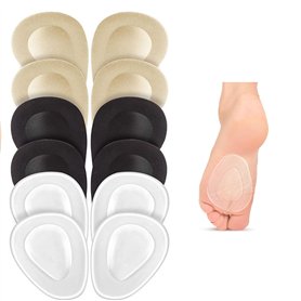 6 Paires Coussinets Métatarsiens - Gel Demi Semelles Coussinet