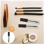 DALAETUS 6 Pièces Tube Mascara Vide, 10 ml Flacon Maquillage des Yeux Transparent, Brosse à Cils Efficace, Réutilisable, Étanche