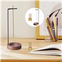 Porte Encens 2 en 1, Porte-encens Rond en Bois avec Bobine à cône, Porte-encens à 9 Trous Brûleur d'encens pour Les Pauses de Tr