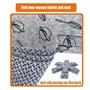 16 pcs Protections de poêle en Feutre,résistant à la Chaleur Protection empilable antidérapante pour poêles, casseroles et Bols,