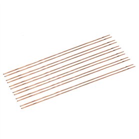 Ruimou Lot de 12 tiges de brasage plates en cuivre phosphore (P: 6