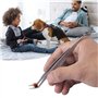 JIEYUCHU Pince à Tiques, 2 en 1 Pince à Tiques en Acier Inoxydable, Professionnel Crochets à Tiques en Métal avec étui, pour Les