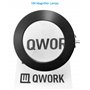QWORK® Lampe loupe avec Pince et Base, Lampes loupe 10X, 3 Modes de Couleur et 10 luminositéà intensité Variable, Lampe à Bras p