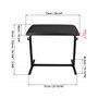 QWORK® Grand Accoudoir de Tatouage Professionnel, Taille du Tampon Éponge 73x40x5 cm, Hauteur Réglable 67-100 cm, Matériel de St