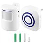 QWORK® Sonnette sans Fil