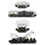 QWORK® 12PCS Connecteur Electrique sans Soudure, Connecteur Rapide à 2 Broches Forme en T pour Fil Électrique 20/22 AWG pour Voi