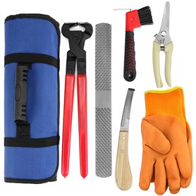 QWORK® Kit Outils Professionnels pour Marrier - Râpe à Sabot
